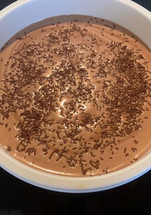 Una foto de Helado de Nutella y miel