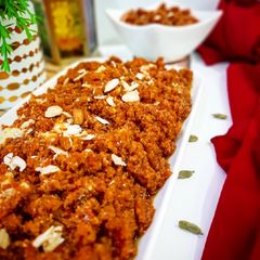 A picture of Gajar ka halwa.