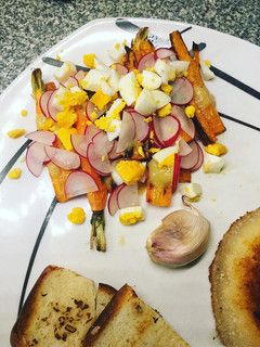 Warmer Karotten Salat Rezepthauptbild