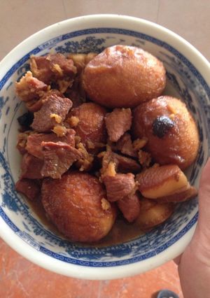 Hình của món Thịt kho ngày mưa.