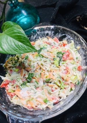 عکسی از دستور سالاد خوشمزه به روش من 🥗
