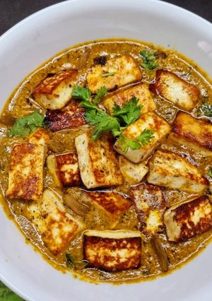 A picture of Paneer Afghani.