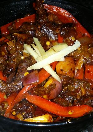 A picture of Stir Fried Beef.