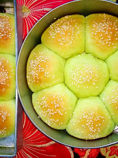 Foto resep Roti sobek pandan