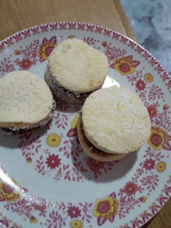 Una foto de Alfajores de maizena