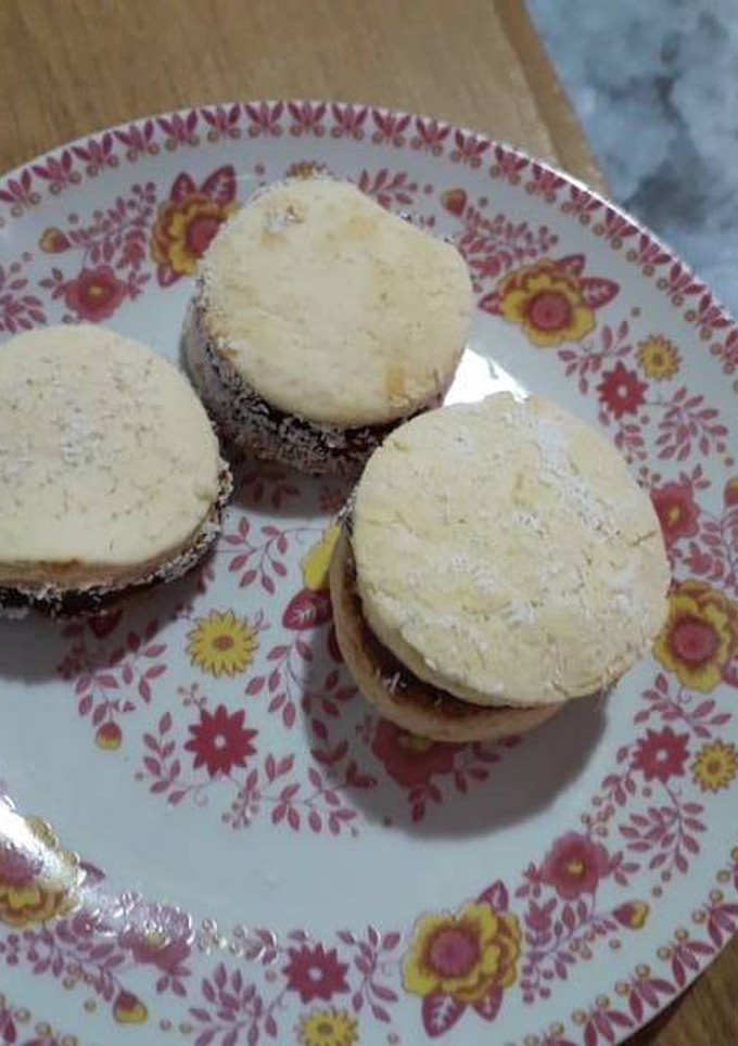 Una foto de Alfajores de maizena
