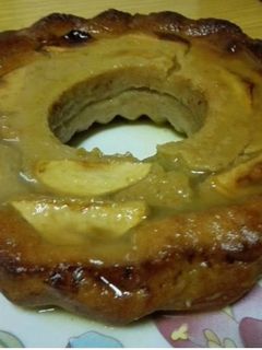 Una foto de Budín dos frutas