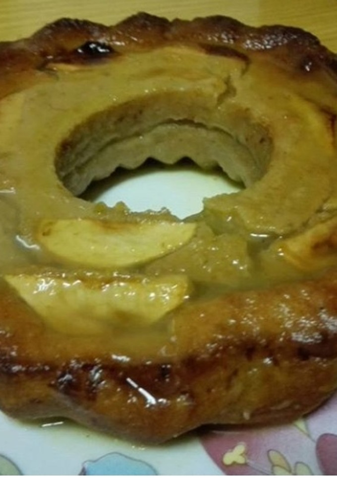 Una foto de Budín dos frutas