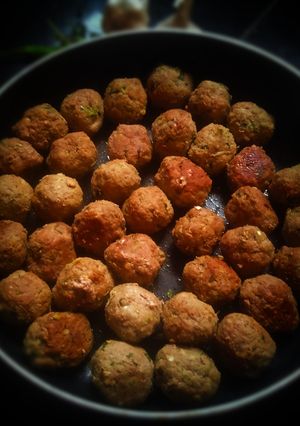 A picture of Mutton kofta.