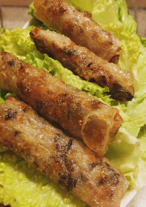 Hình của món Nem rán.