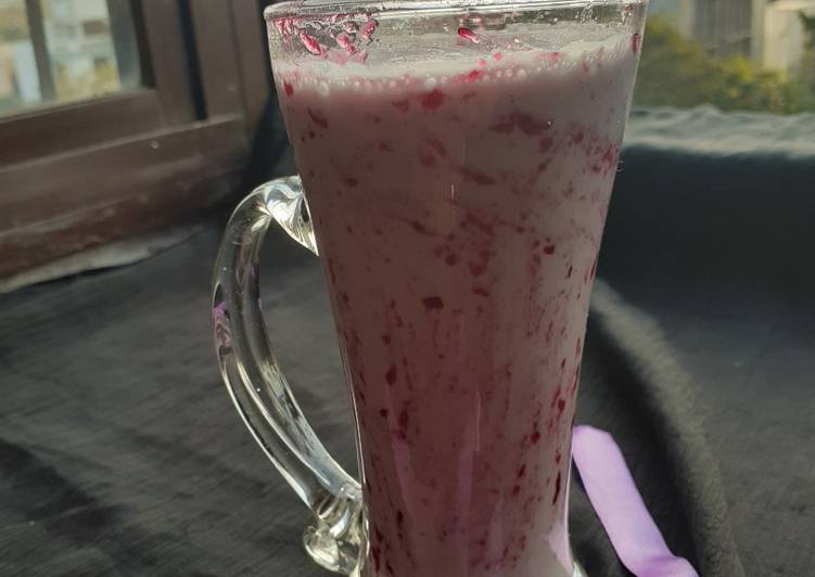 Recipe of Homemade Purple Smoothie