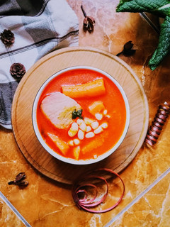 Bableves recept fotója
