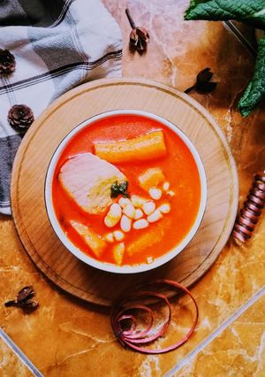 Bableves recept fotója