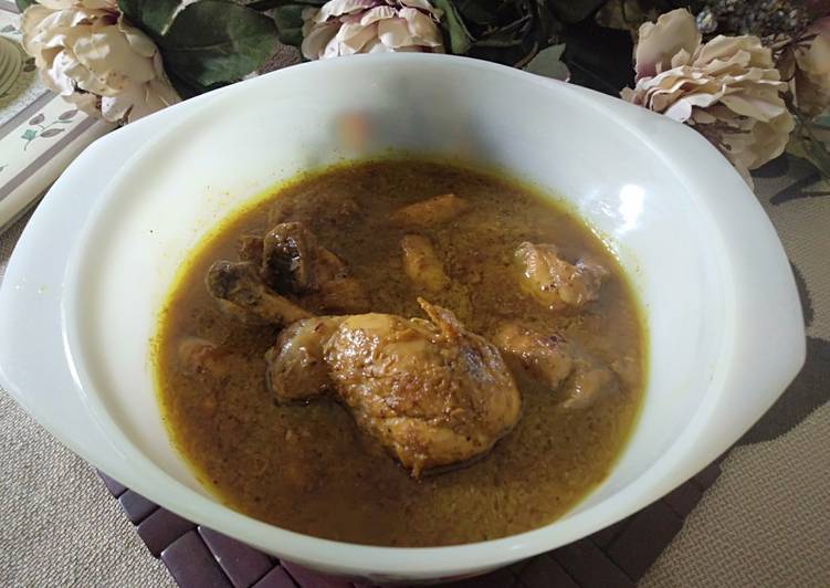 Black Pepper Chicken Curry