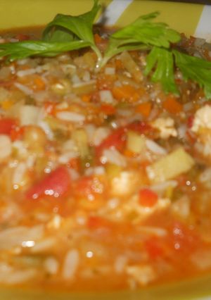 Una foto de Guiso de arroz