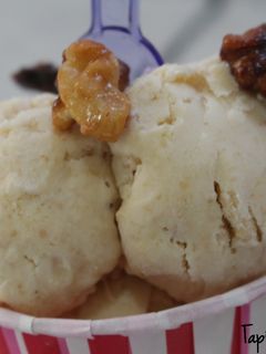 Una foto de Helado de avellanas