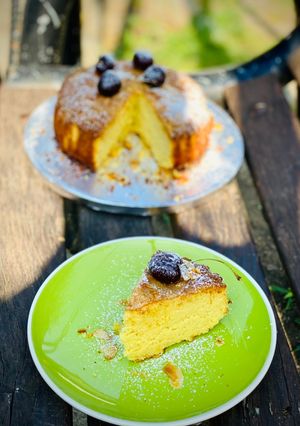 O poză a rețetei Chec cu migdale (fără gluten).