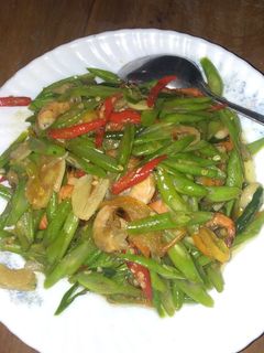 Foto resep Oseng buncis udang