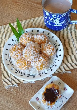 Foto resep Klepon ubi isi coklat