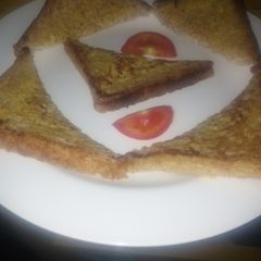 A picture of Toasted  brown bread.