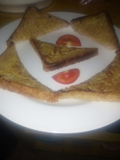 A picture of Toasted  brown bread.