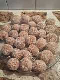 Trufas con budín de manzana🍎