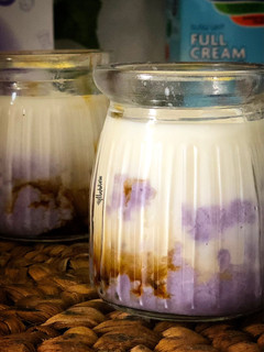 Foto resep 516. Es Cendol Dawet Ungu Tepung Beras - Kuah Susu #TeamKejuSusu