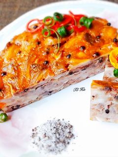 Hình của món Chả đỏ (chả tai).