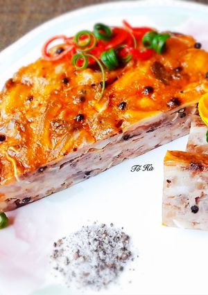 Hình của món Chả đỏ (chả tai).