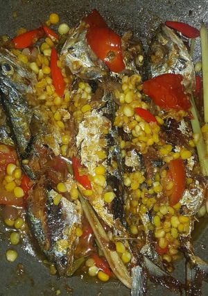 Foto resep Peda tumis jagung pedas