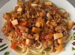 Foto resep Linguine Jamur Tomat