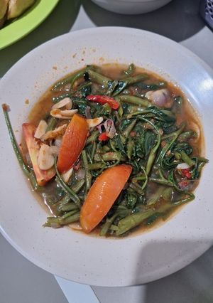 Foto resep Kangkung Balacan ala Resto