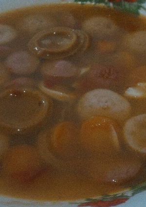 Foto resep Sup tomat full sosis