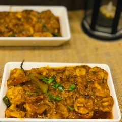 A picture of Prawn Karahi.