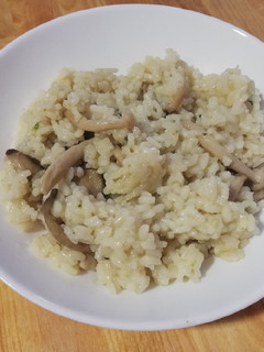 Una foto de Arroz con setas 🍄