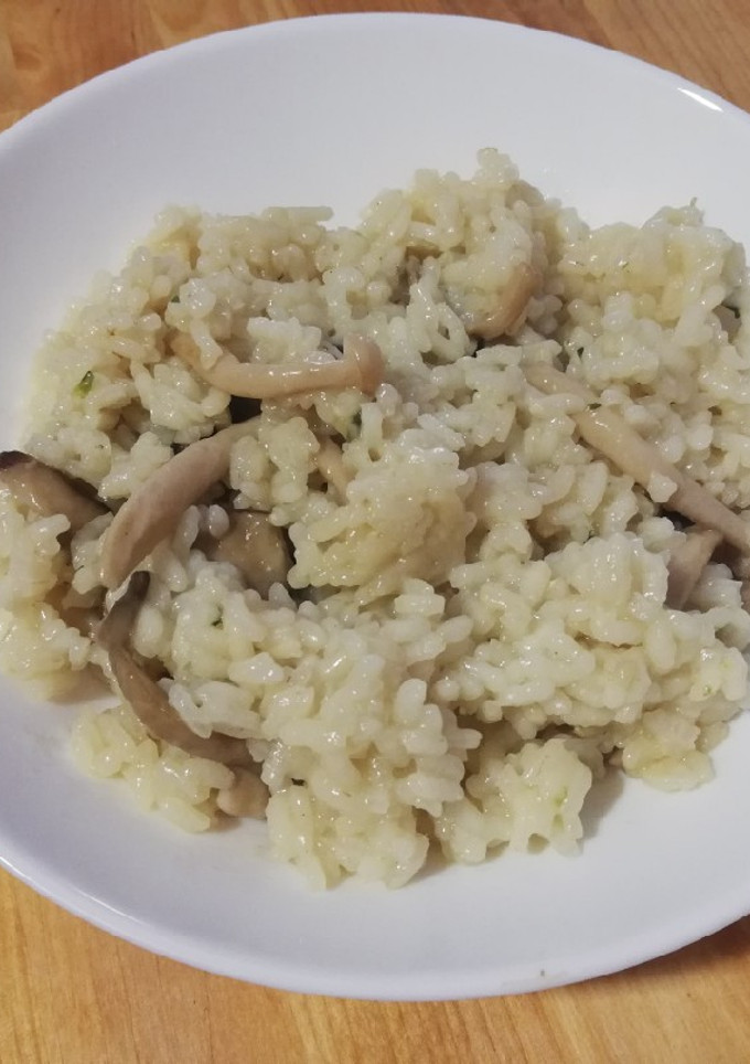 Una foto de Arroz con setas 🍄
