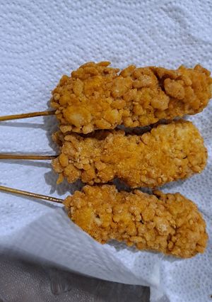 Foto resep Sate Ayam Krispi