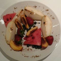 A picture of Fruit for dessert.
