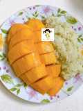Microwave Mango Sticky Rice