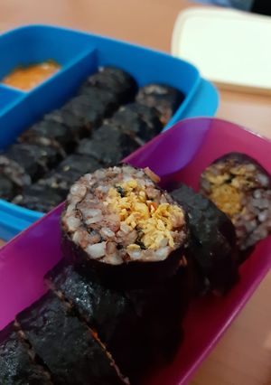 Foto resep Sushi merah pedas