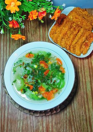 Foto resep Sup Oyong Sohun