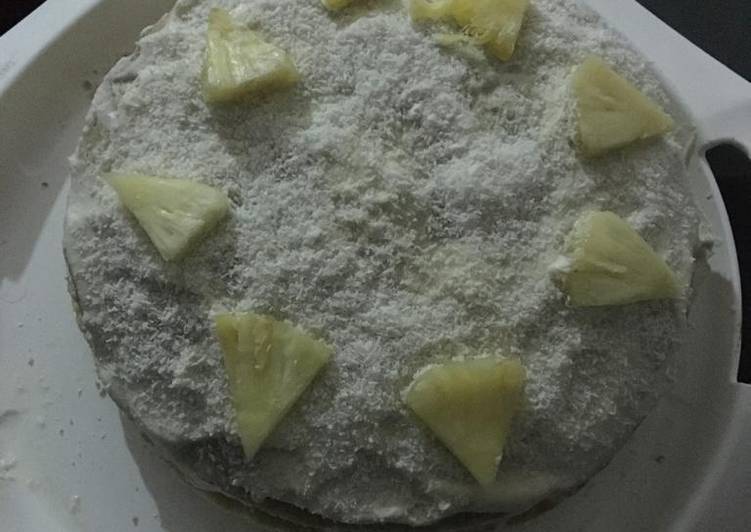 Recipe of Perfect Piña colada cake