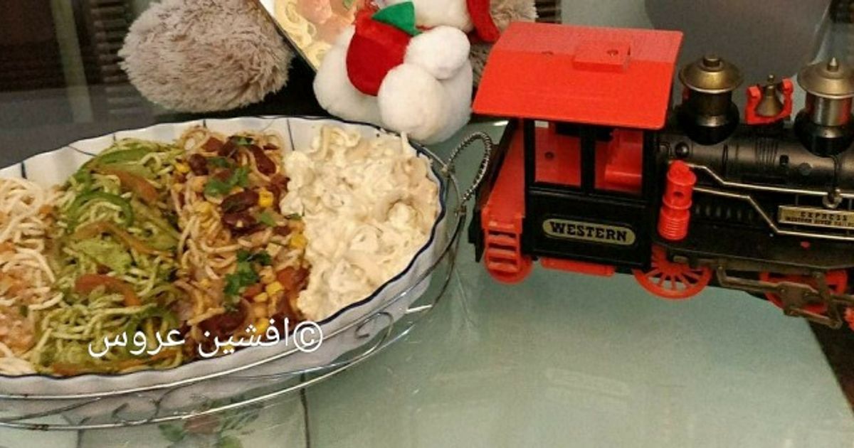 Salad Train Spaghetti Salad Train Recipe by Afsheen Aroos - Cookpad