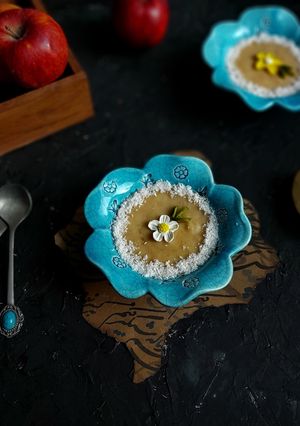 عکسی از دستور دسر سیب