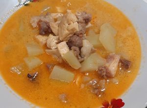Foto resep Sayur santan tetelan sapi, labu dan tahu