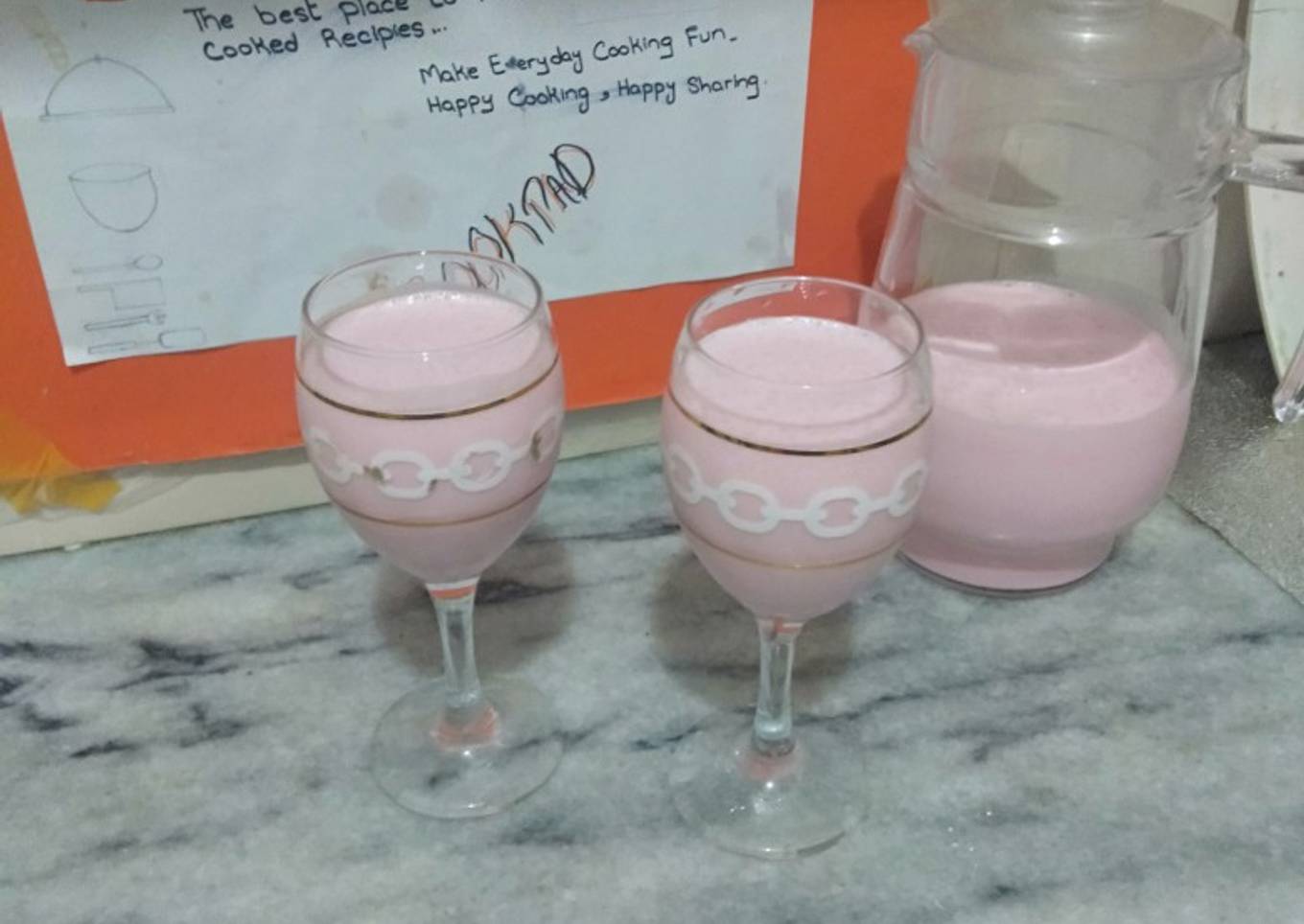 Rooh Afza Lassi