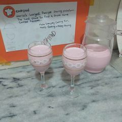 A picture of Rooh Afza Lassi.