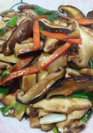 蠔油香菇 的食譜成品照片