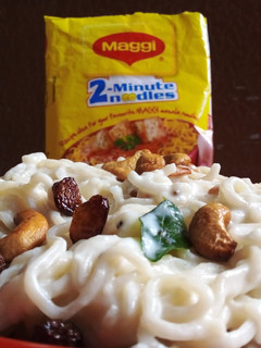மேகி நூடுல்ஸ் தயிர் பாத் (Maggie noodles thayirbath recipe in tamil) செய்முறை முக்கிய புகைப்படம்