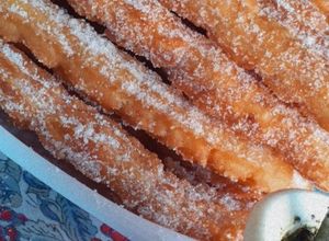 Una foto de Churros🤤 (sin máquina churrera)
